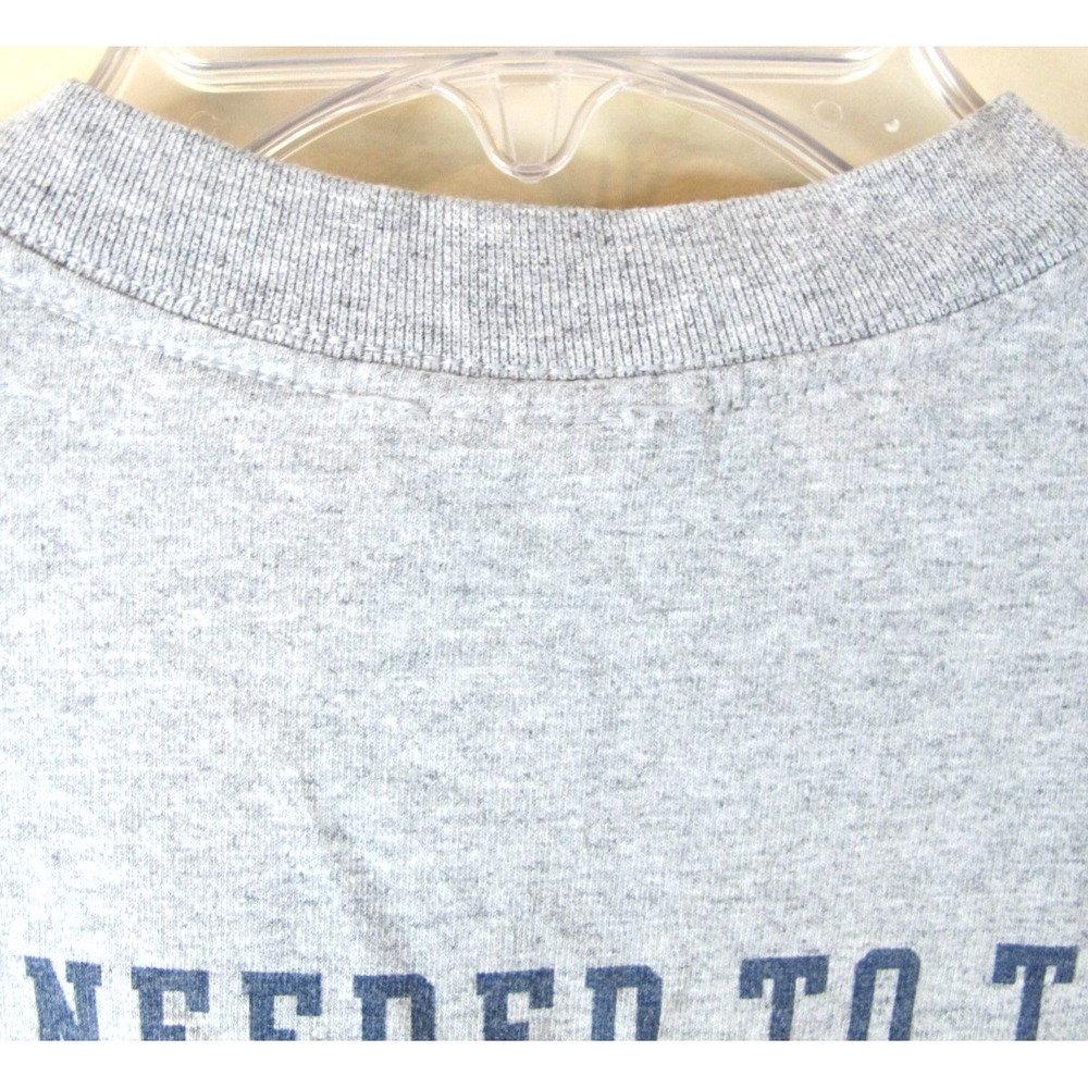 Vintage Nike Gray Short Sleeve Center Swoosh Tee Shirt Illinois Men's Medium - Picture 6 of 8